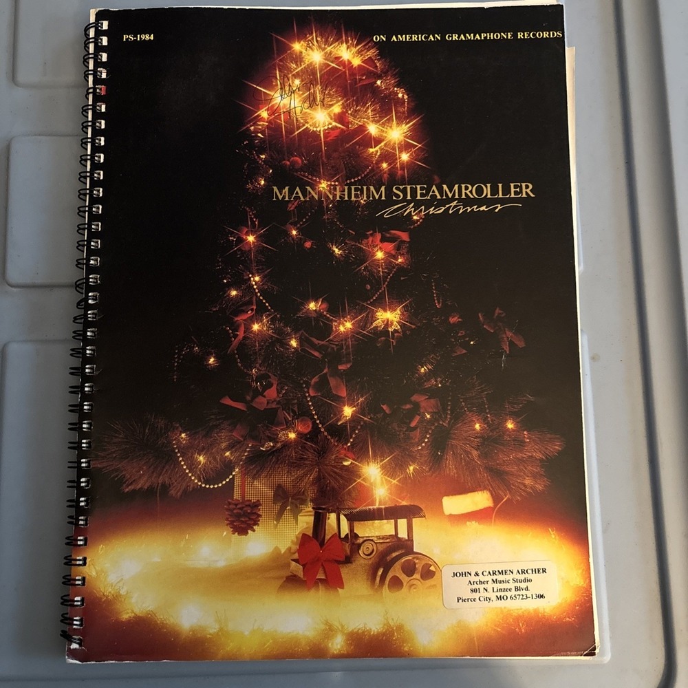 Mannheim Steamroller Christmas Book PS-1984 Hal-Leonard Corp